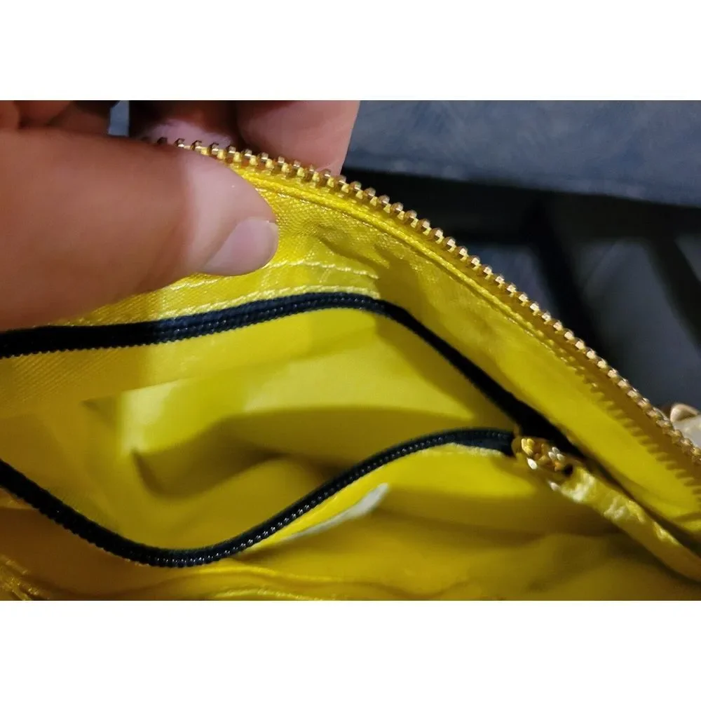 SPERRY Top-Sider Nylon Purse Leather Hardware Crossbody Bag‎ New